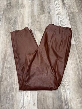Women’s express faux leather pants size 8
